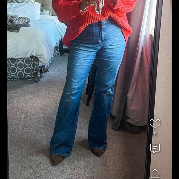 J Crew Skinny Flare Jeans - Picture 1 of 5